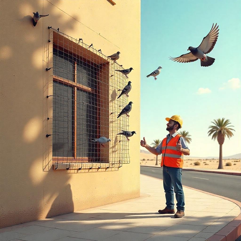 Bird Control Dubai Services | Expert Pigeon Removal Company