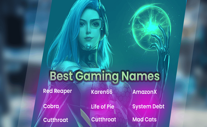best gaming name