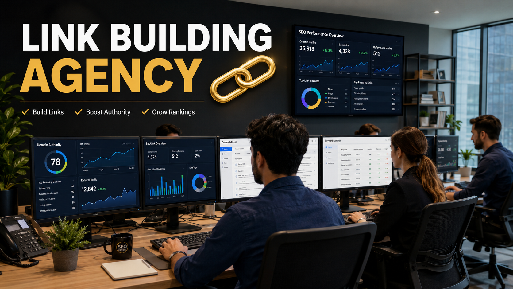 Partner with a trusted link building agency to earn quality backlinks, boost rankings, and grow organic traffic. Get a clear strategy and real results.