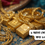 ২ আনা সোনার দাম কত ২০২৪ বাংলাদেশে: হালনাগাদ বাজার দর